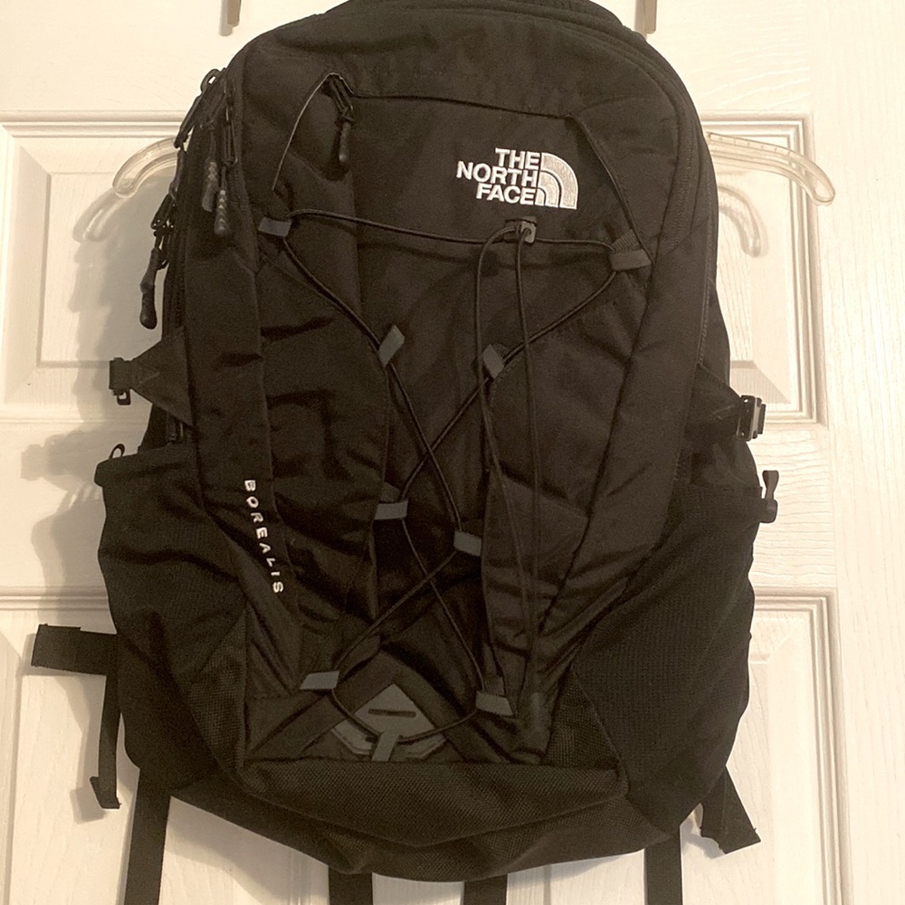 Black North face backpack
